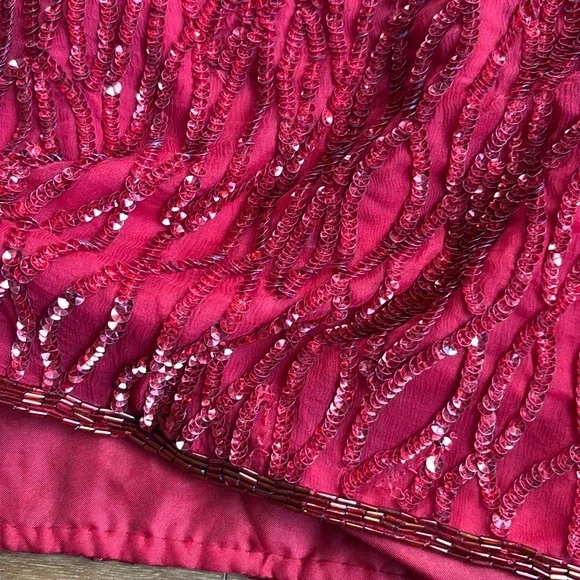 Vintage Laurence Kasar silk dress - Picture 9 of 12